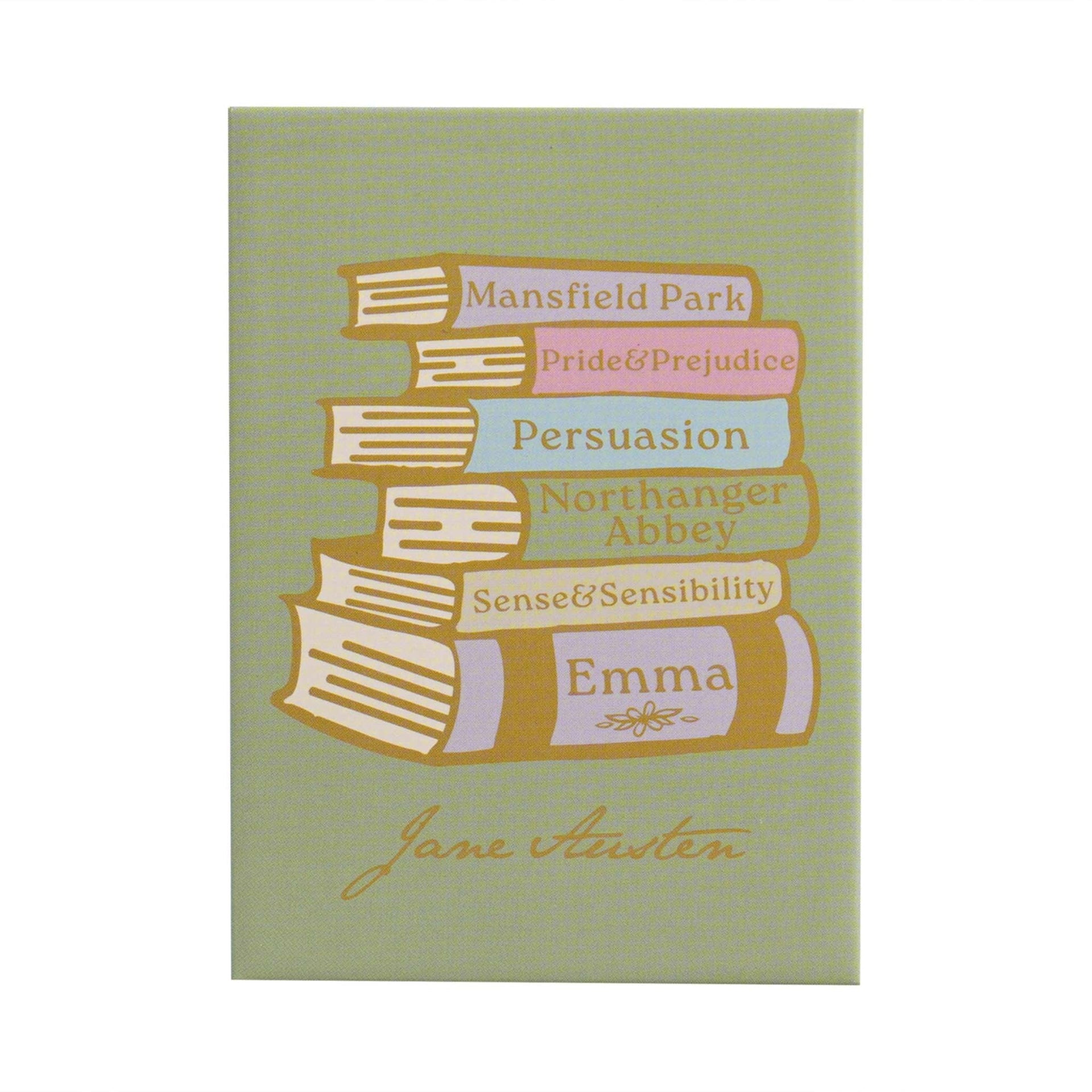 Aimant Jane Austen - Métal Livres