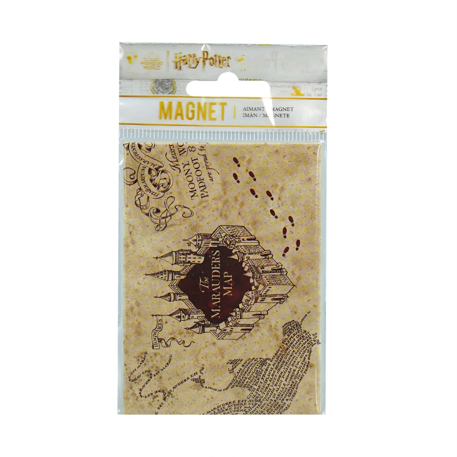 Aimant Harry Potter - Carte des Maraudeurs