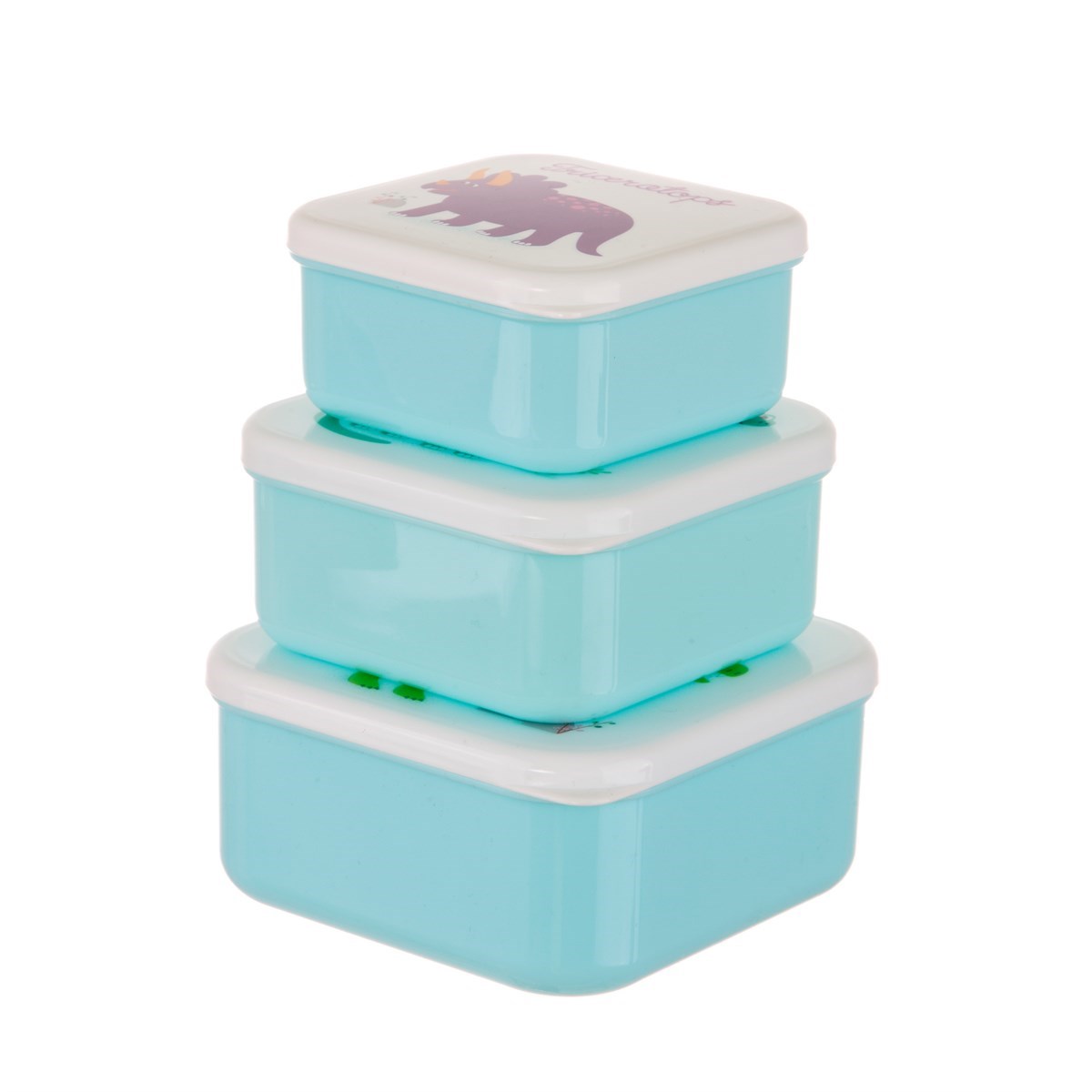 Boîtes à goûter Dinosaures Roarsome - Set de 3