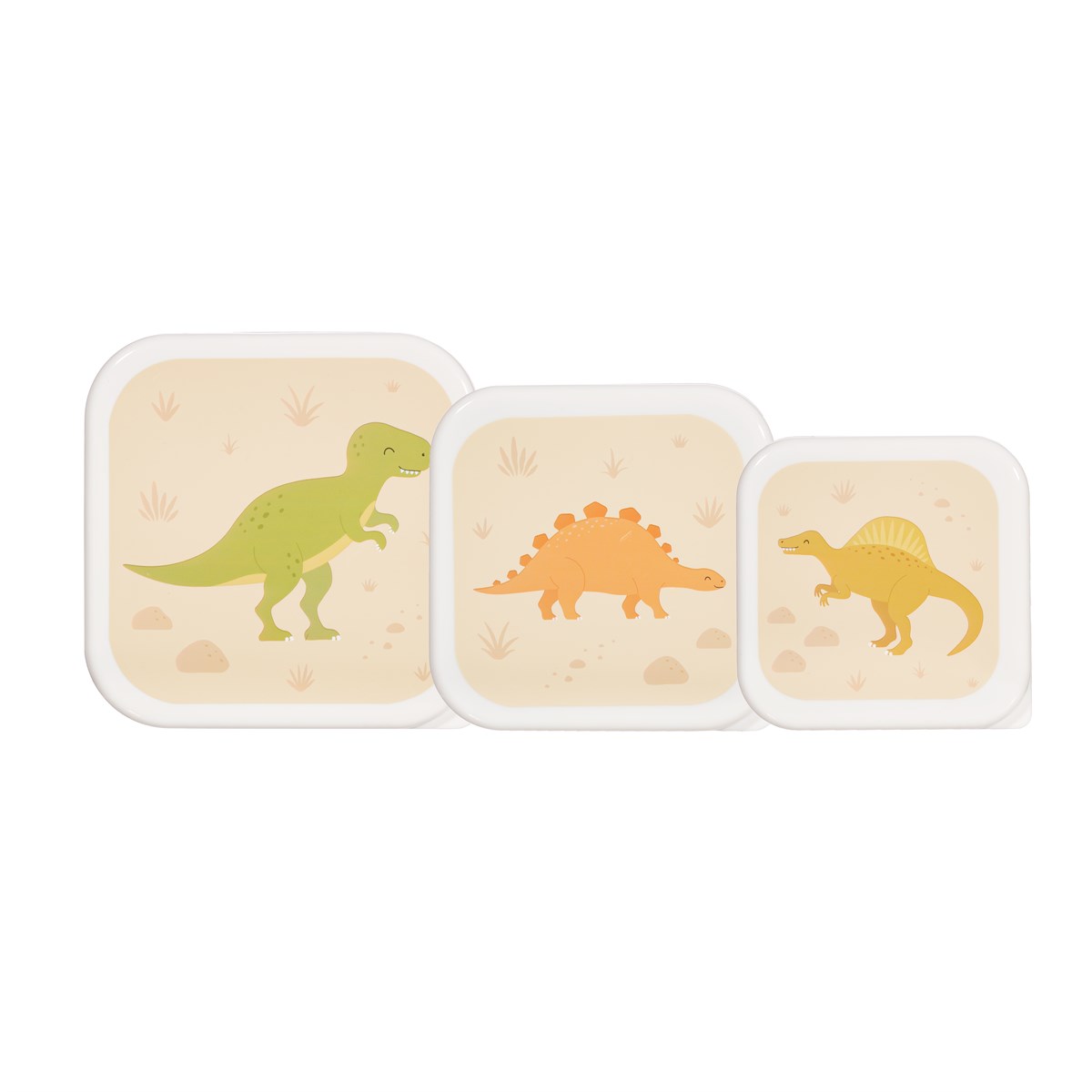 Boîtes à goûter Dinosaures Desert - 3-Pack