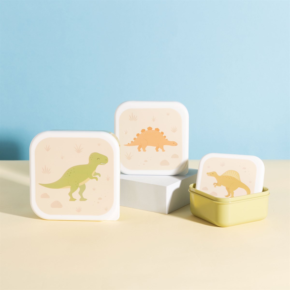 Boîtes à goûter Dinosaures Desert - 3-Pack