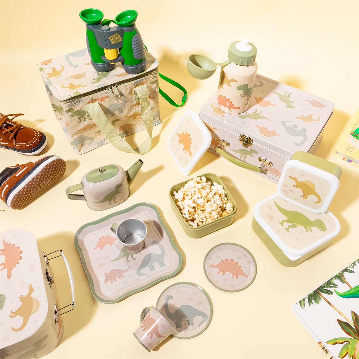 Boîtes à goûter Dinosaures Desert - 3-Pack
