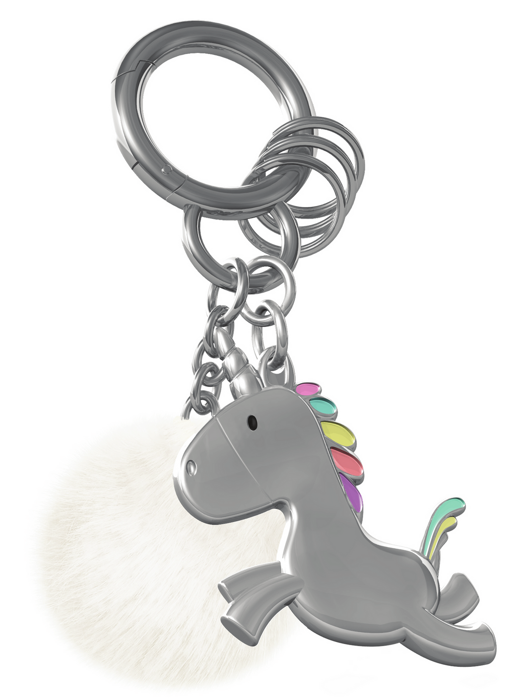 Colgante de bolso unicornio