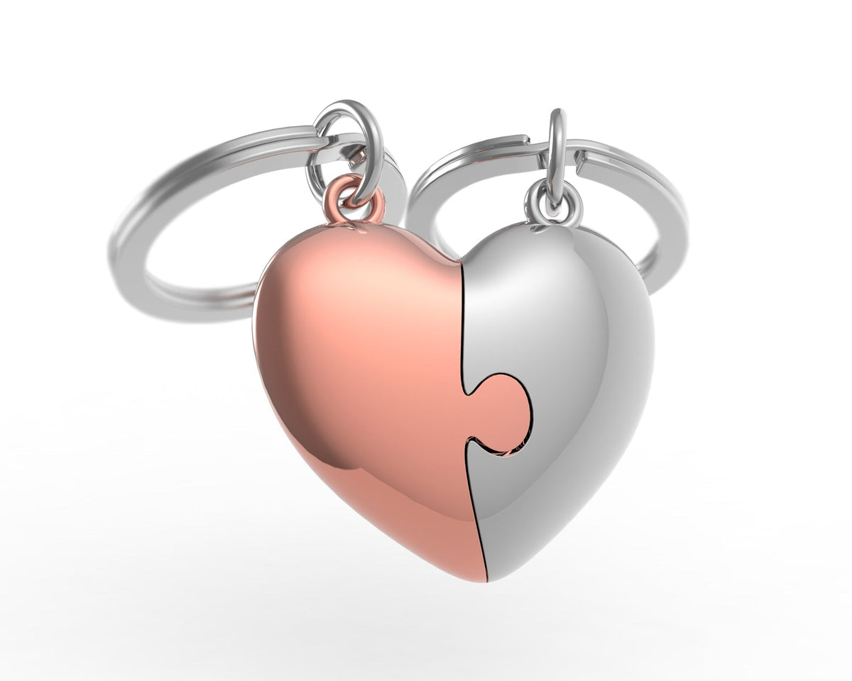 Llavero de Corazón para Parejas