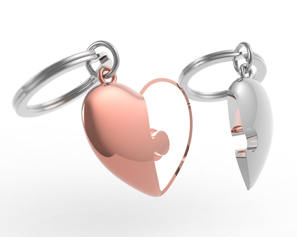 Llavero de Corazón para Parejas