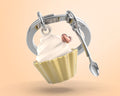 Cupcake Keychain