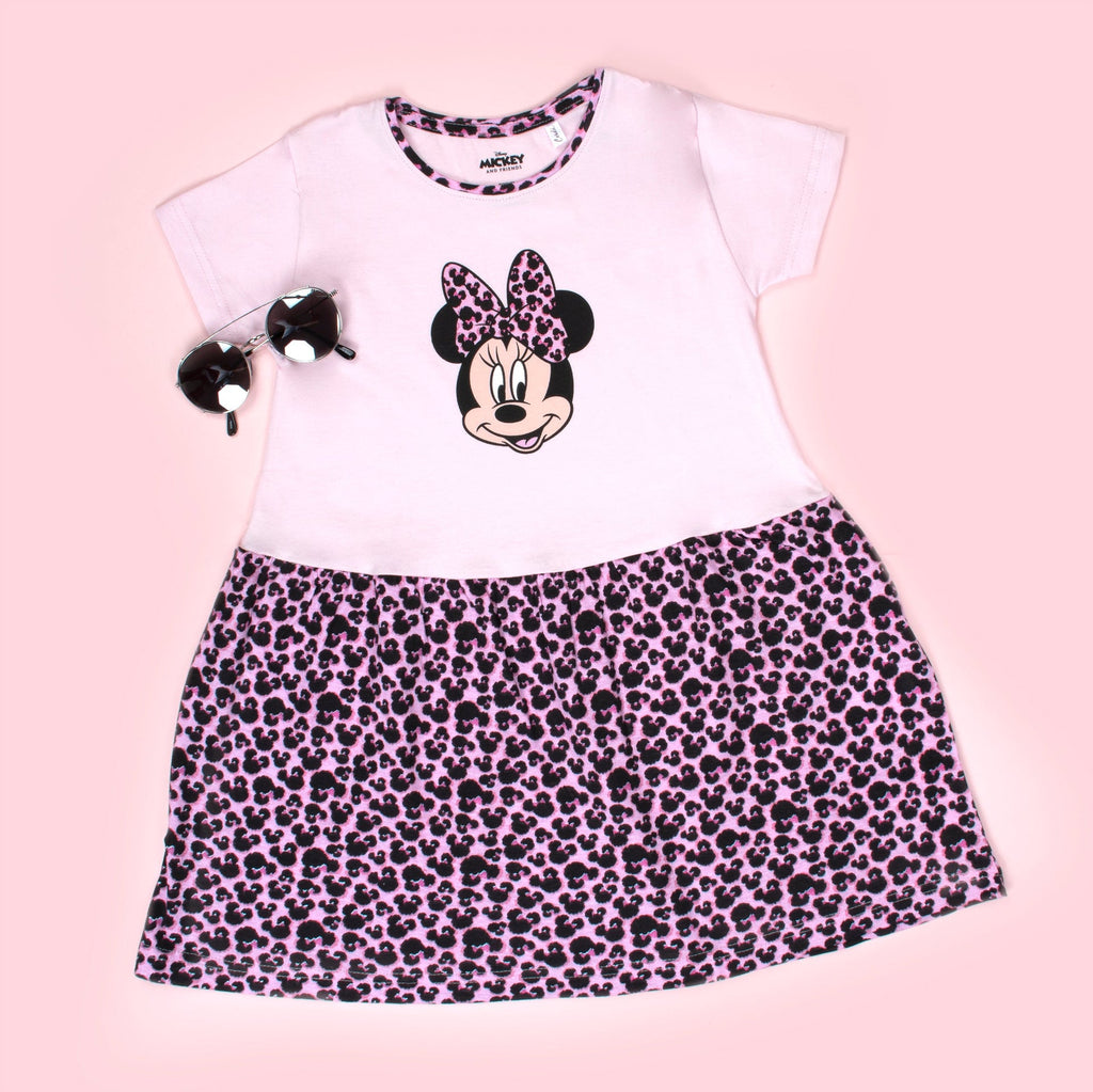 Robe – Disney Minnie Mouse Dress – rose Leopard