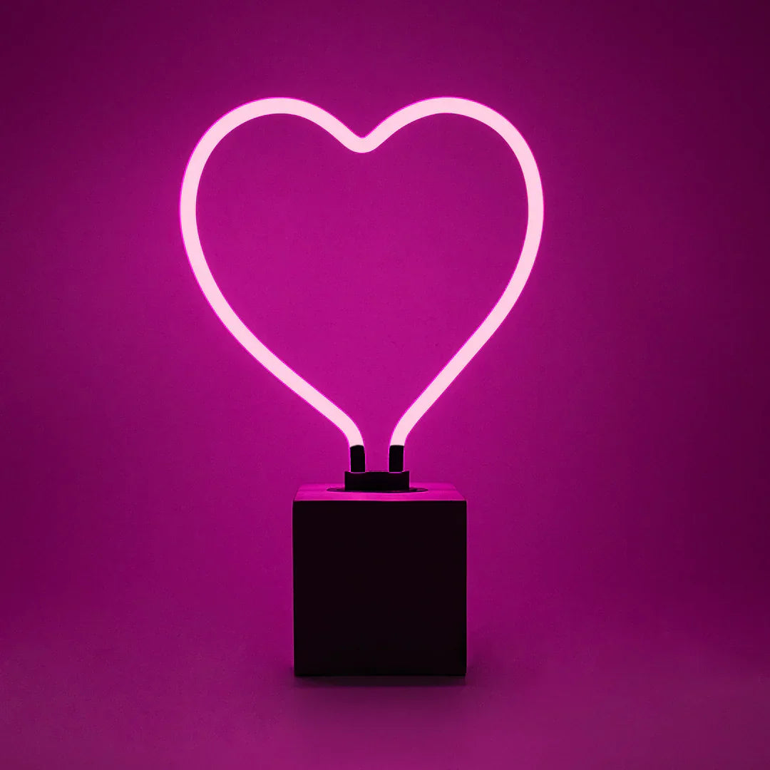 Lampada al Neon a Cuore