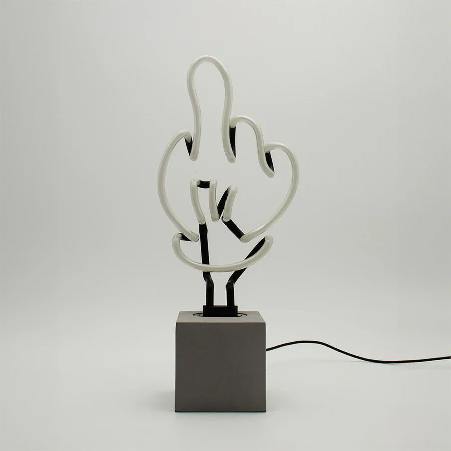 Lampada Neon Mano "Fuck"