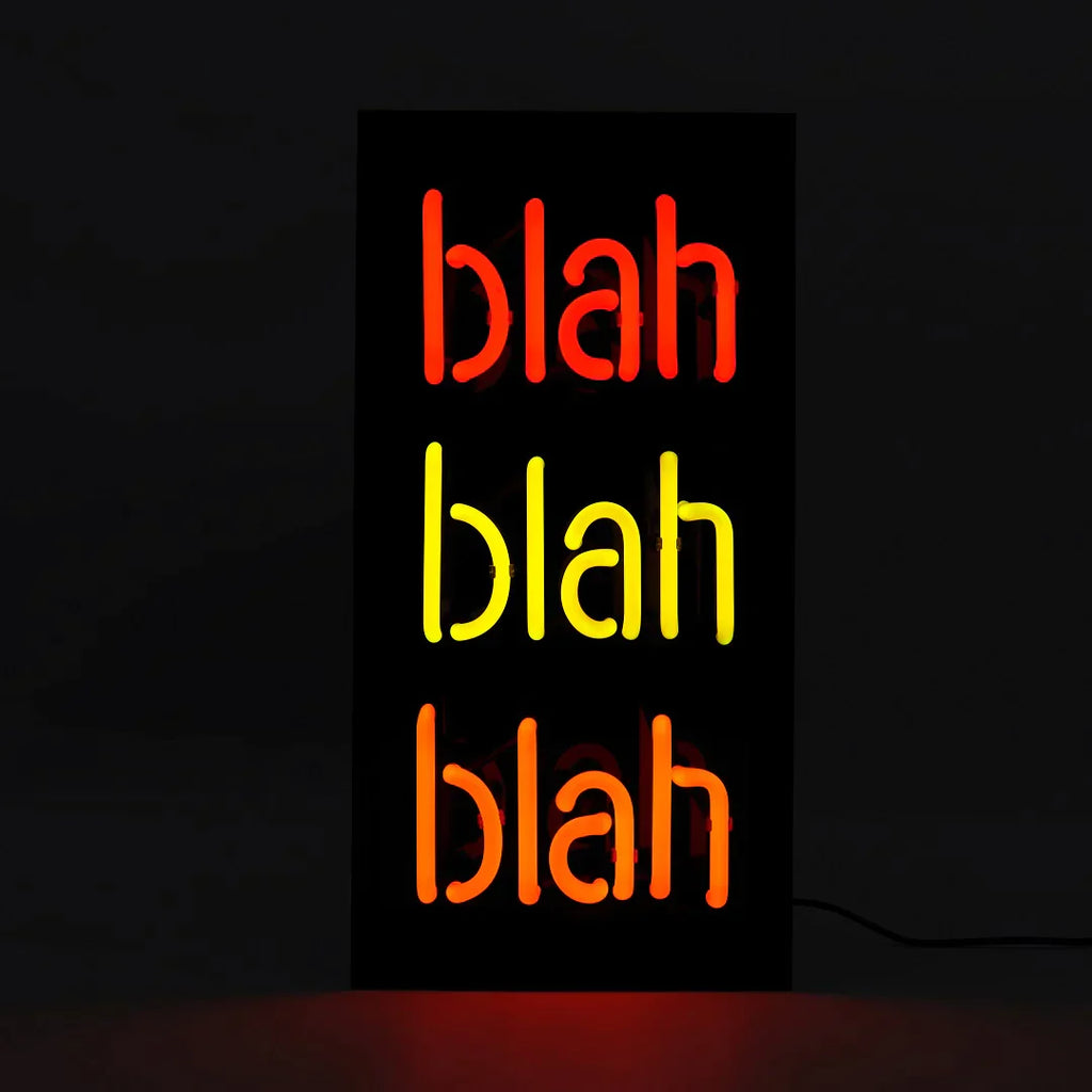 Neon Blah Blah Blah