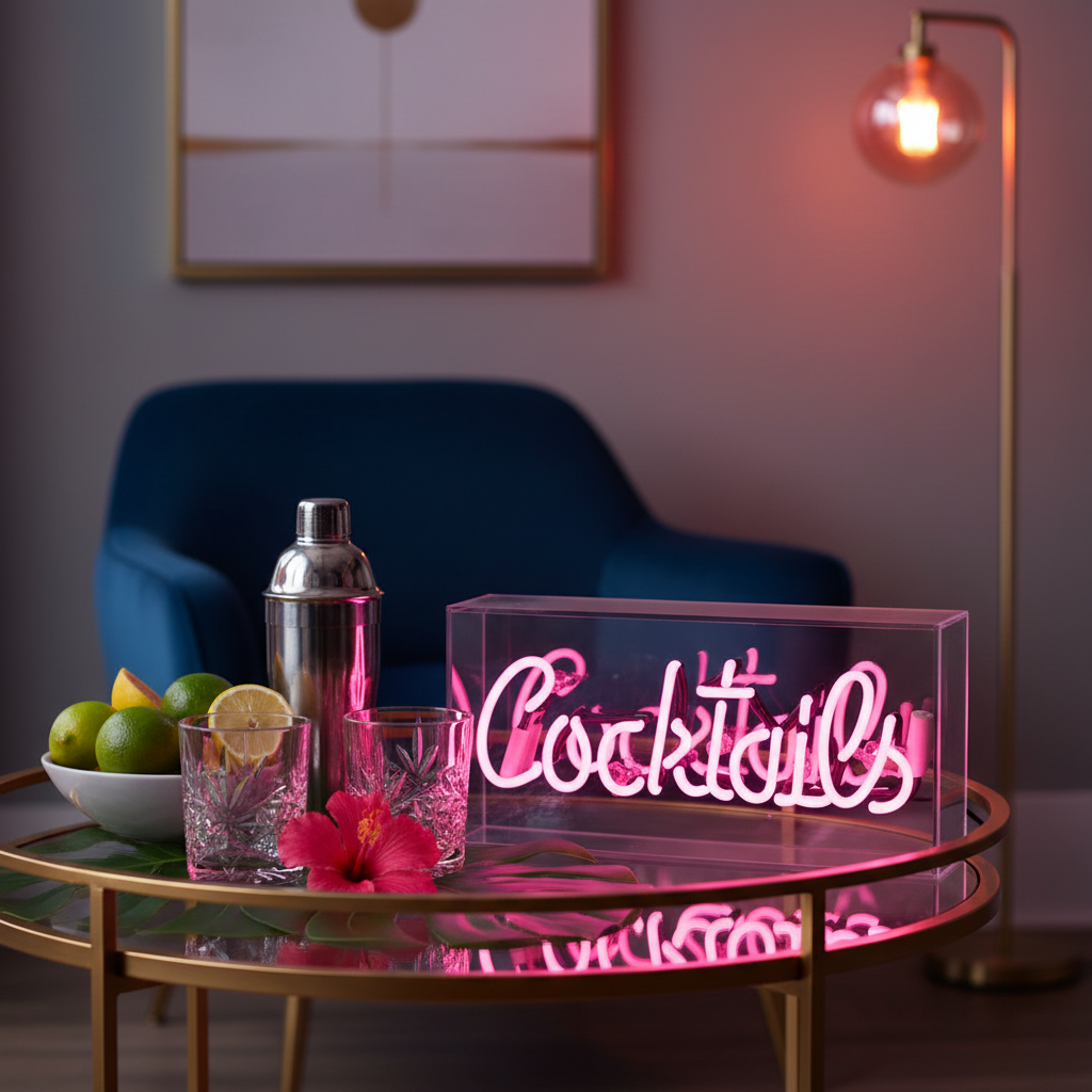 Neon Pink Cocktails