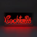 Néon COCKTAILS Rouge Locomocean | Boutique d'objets cadeaux designs kokochao.com