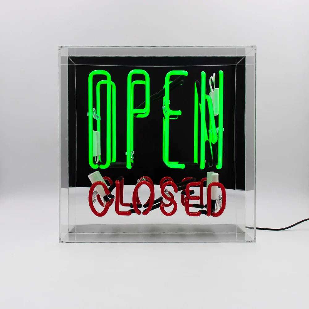 Insegna al neon Aperto / Chiuso