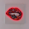 Peinture Murale Néon Mouth Locomocean | Boutique d'objets cadeaux designs kokochao.com