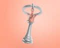 Porte clés Reine des Echecs Meta[l]morphose | Boutique d'objets cadeaux designs kokochao.com