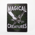Harry Potter Decorative Metal Plaque - A5 Magical Creatures