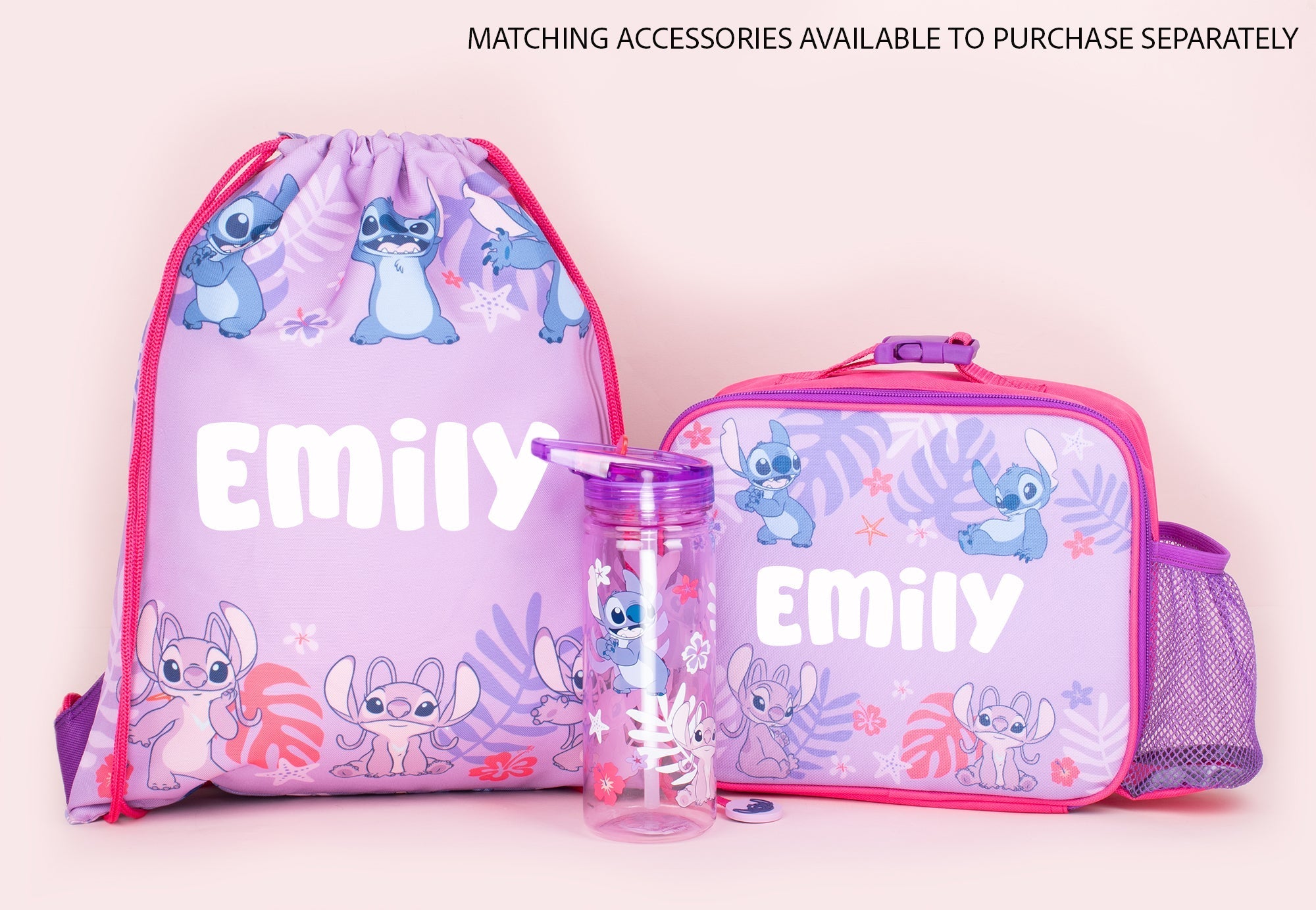 Sac à cordon – Official Disney Stitch & Angel | PE Bag | Fringoo