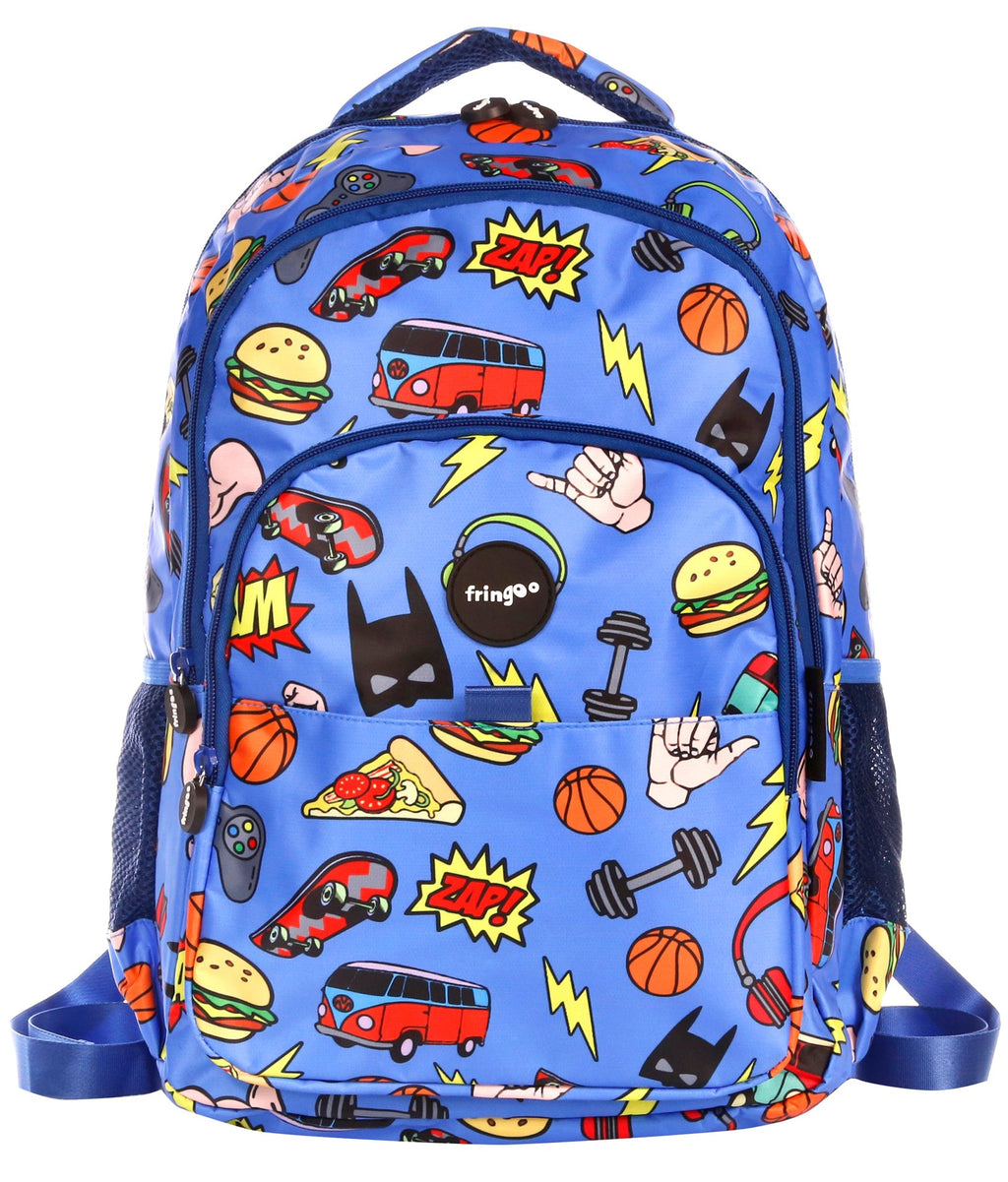 Sac à dos multicompartiment scolaire enfant – Doodles Boy
