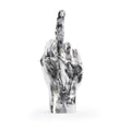 Sculpture Main F**k - Argenté Bitten – Objet déco original