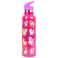 Gourde en acier inoxydable avec paille – Magic licorne