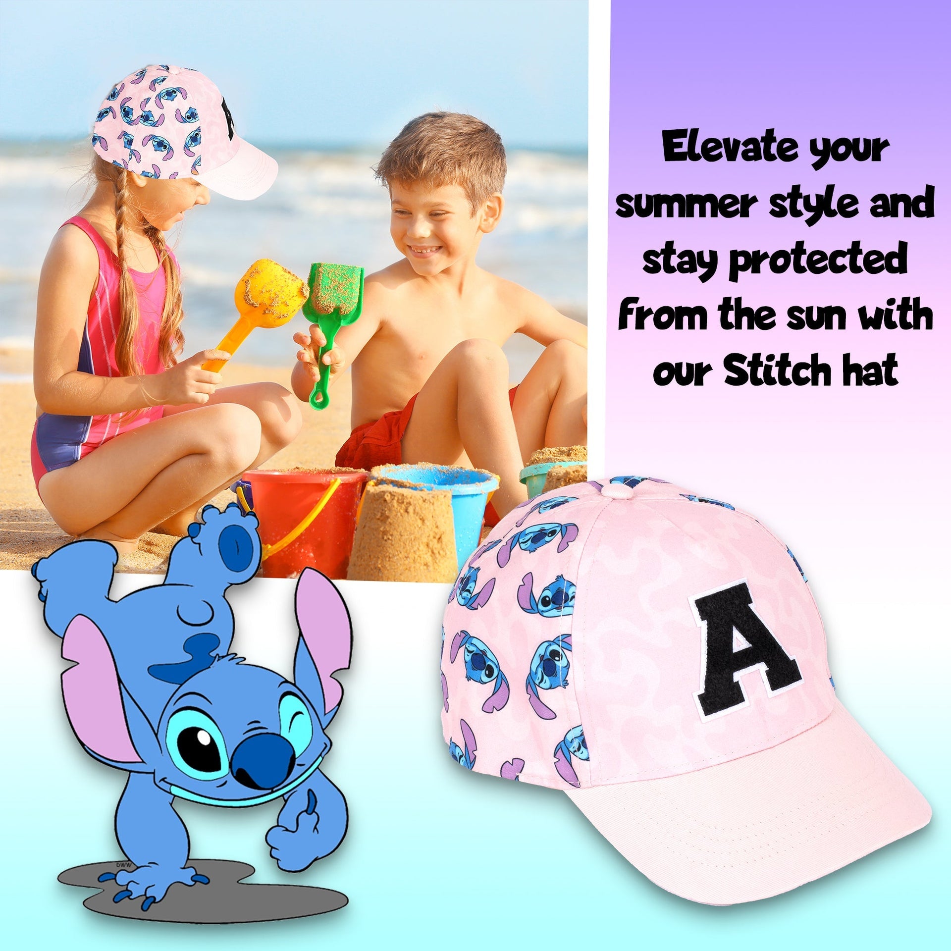 Casquette enfant – Stitch Baseball Cap