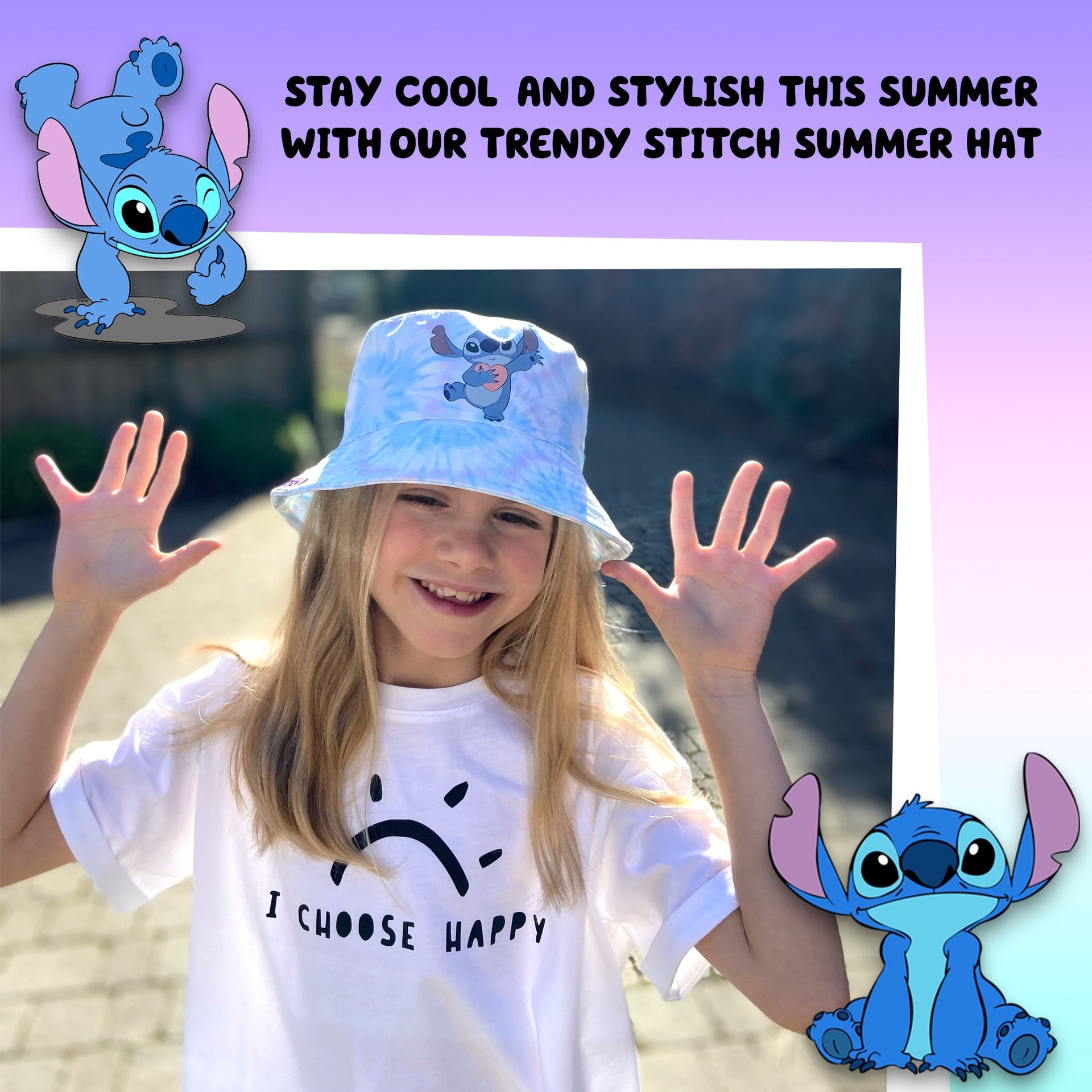 Casquette enfant – Stitch Bucket Hat