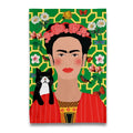 Strofinaccio Frida Kahlo e il suo Gatto