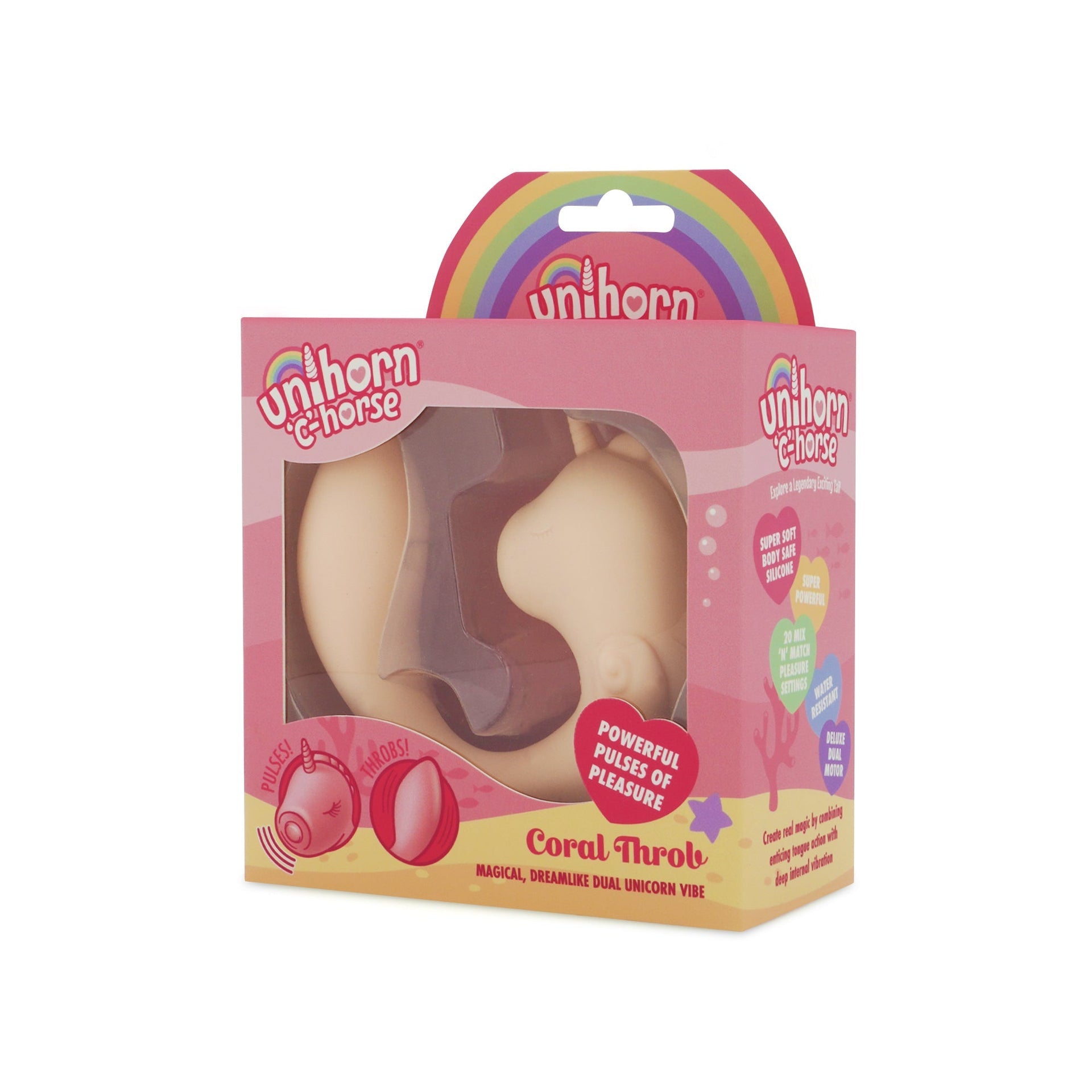 Coral Throb Clitoral & G Spot Vibrator
