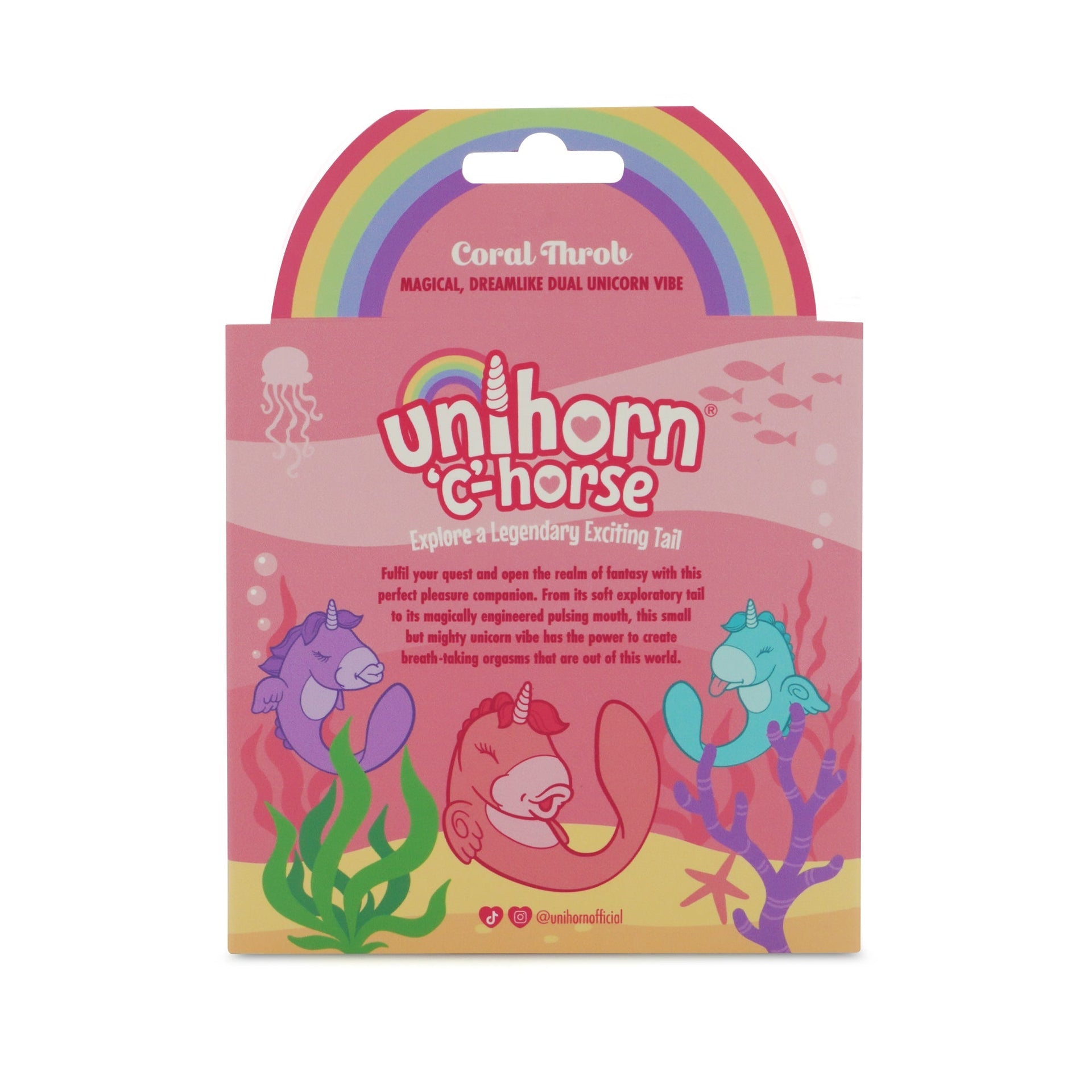 Coral Throb Clitoral & G Spot Vibrator