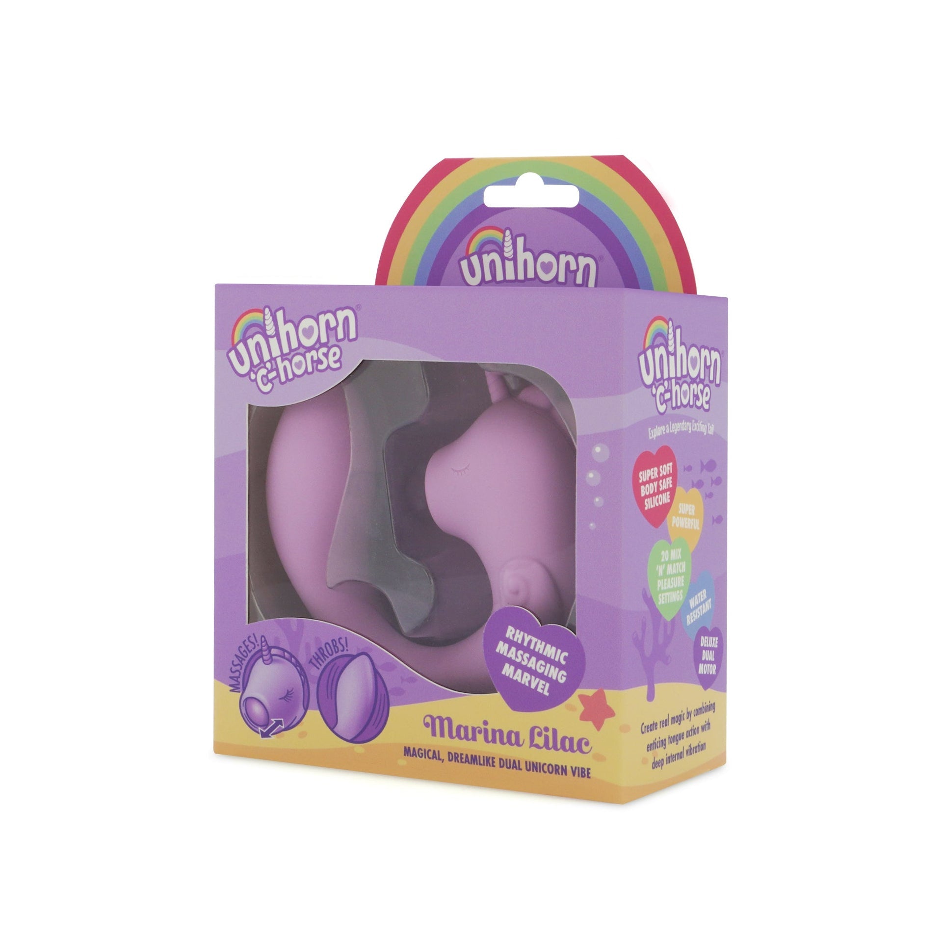 Marina Lilac Clitoral & G Spot Vibrator