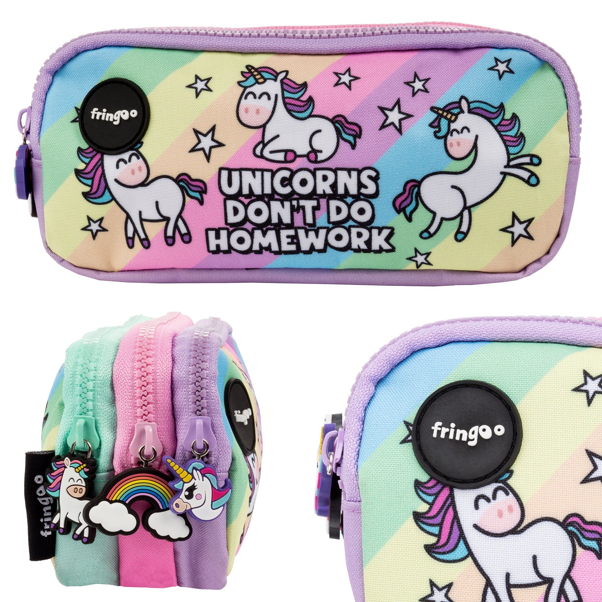 Trousse scolaire – licorne & Homework