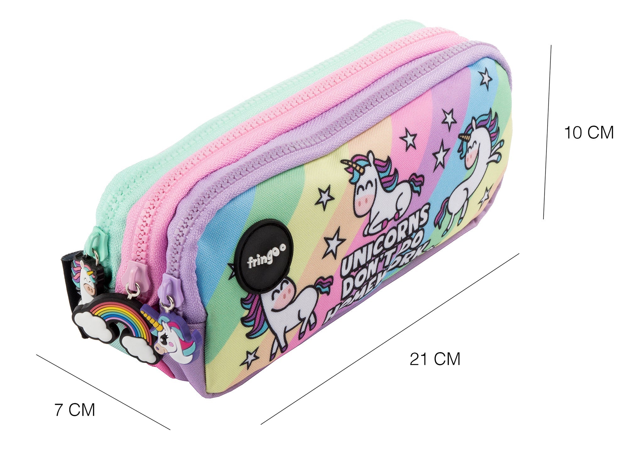 Trousse scolaire – licorne & Homework