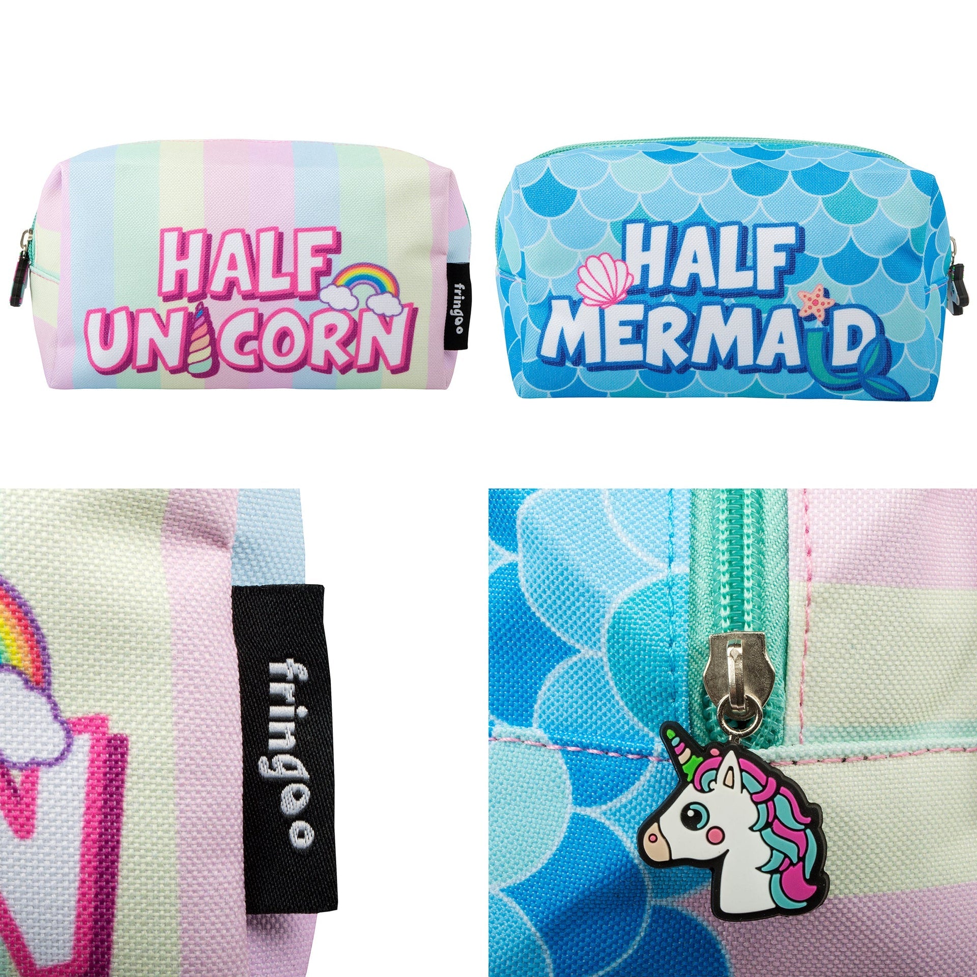 Trousse Half & Half Sirène/Licorne