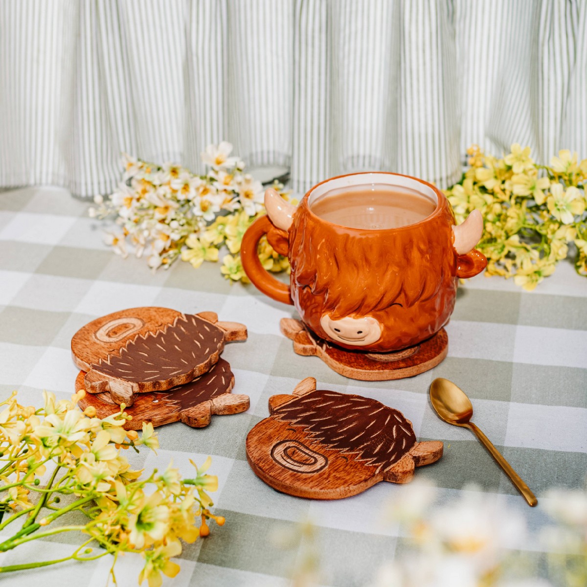 Mug 3D Vache des Highlands