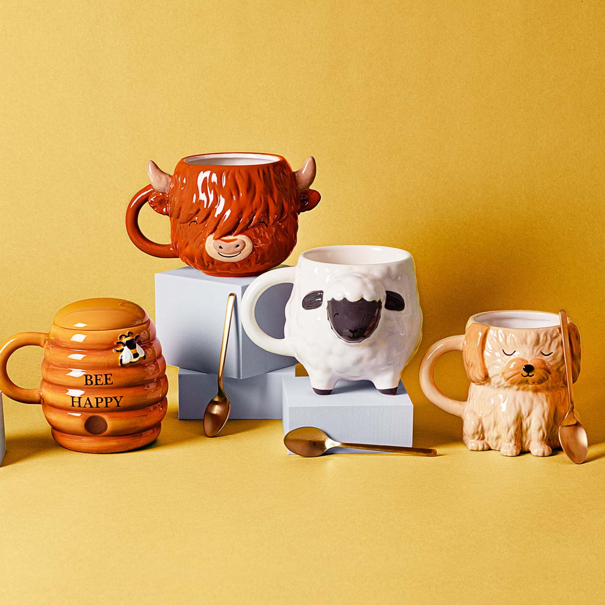 Mug 3D Caniche Cockapoo