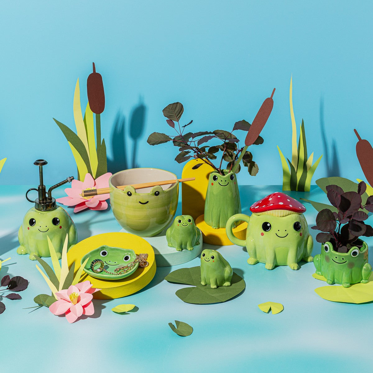 Sel et poivre Grenouilles