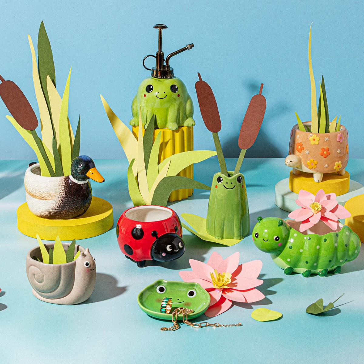 Cache-pot tortue