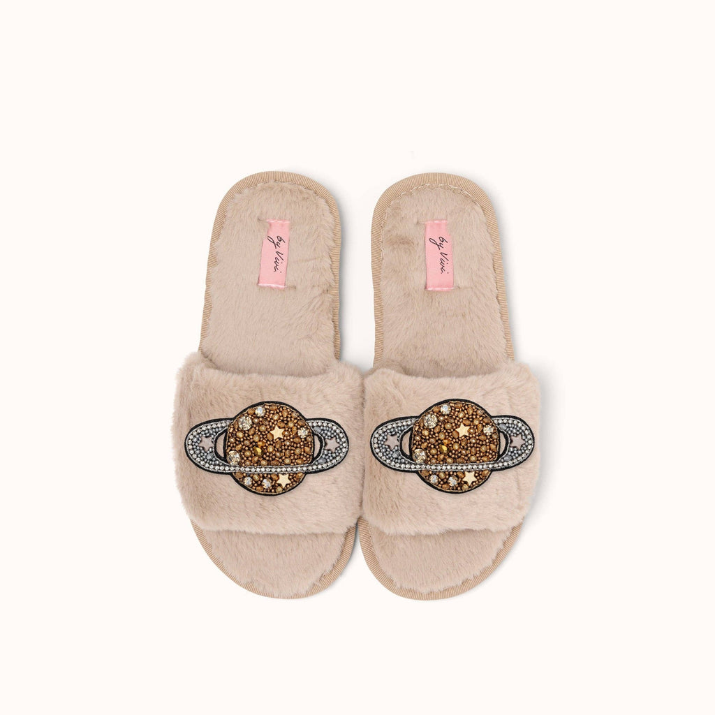 Paire de broches pour Chaussons - Saturne