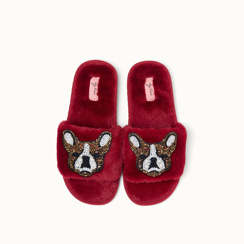 Paire de broches pour Chaussons - Bouledogue français