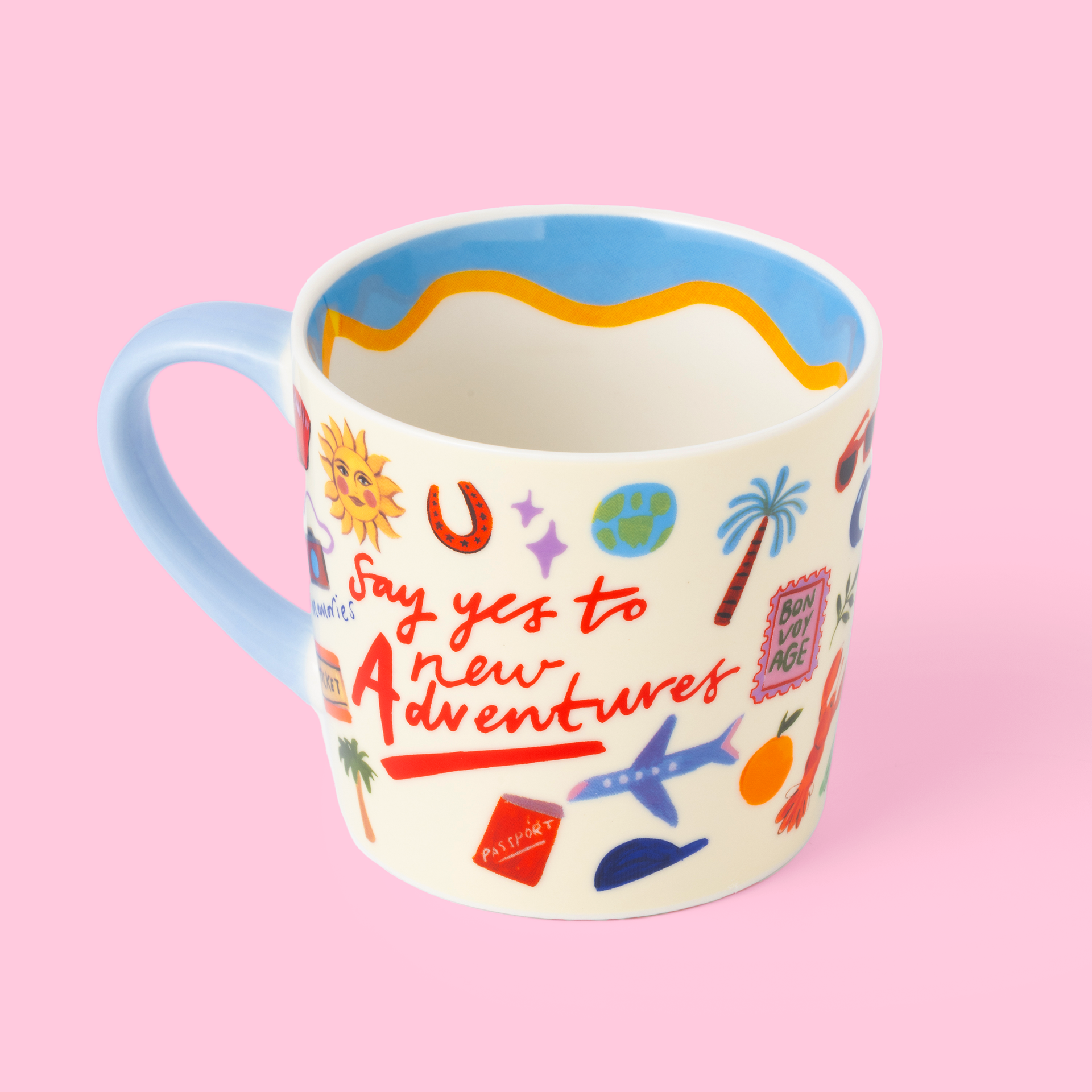 Adventure Mug "Say yes to new Adventures!"