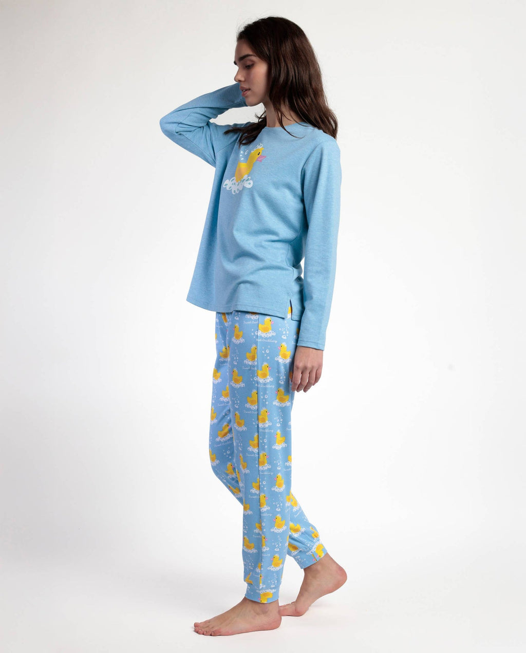 Pyjama manches longues Femme - Canard « Sweet Duckling”