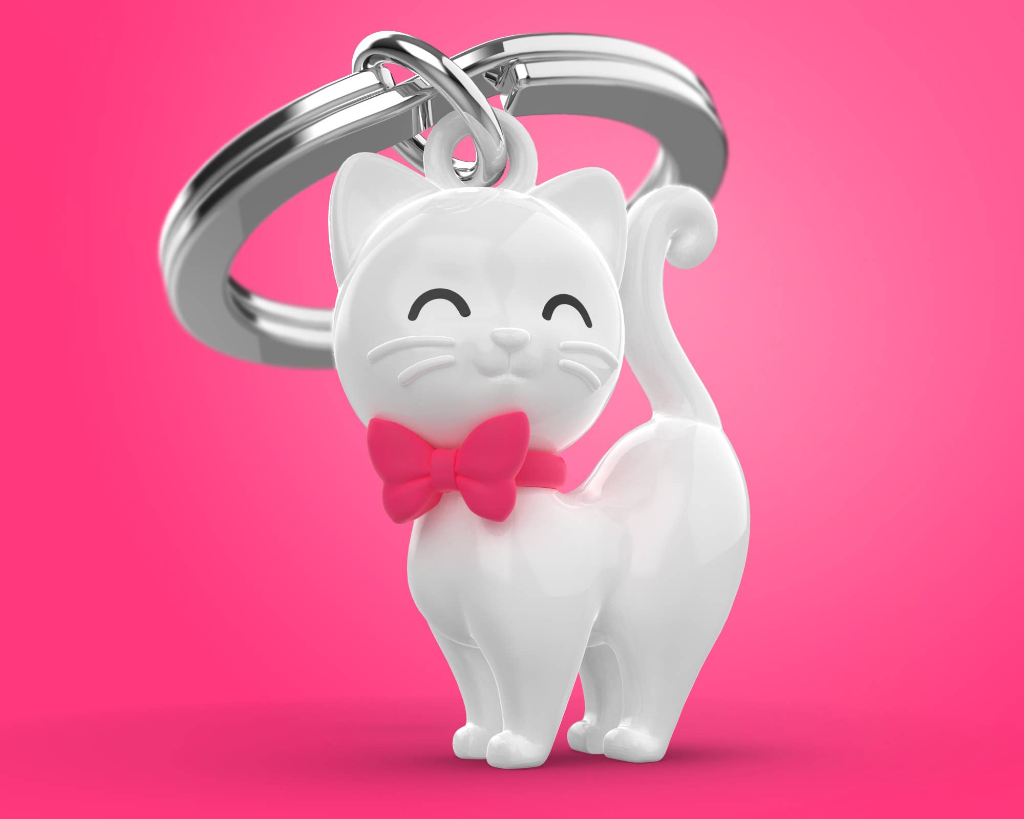 Porte-clés Chat câlin