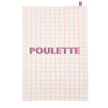 Torchon Poulette Les Petits Noms Pied de Poule – vue principale