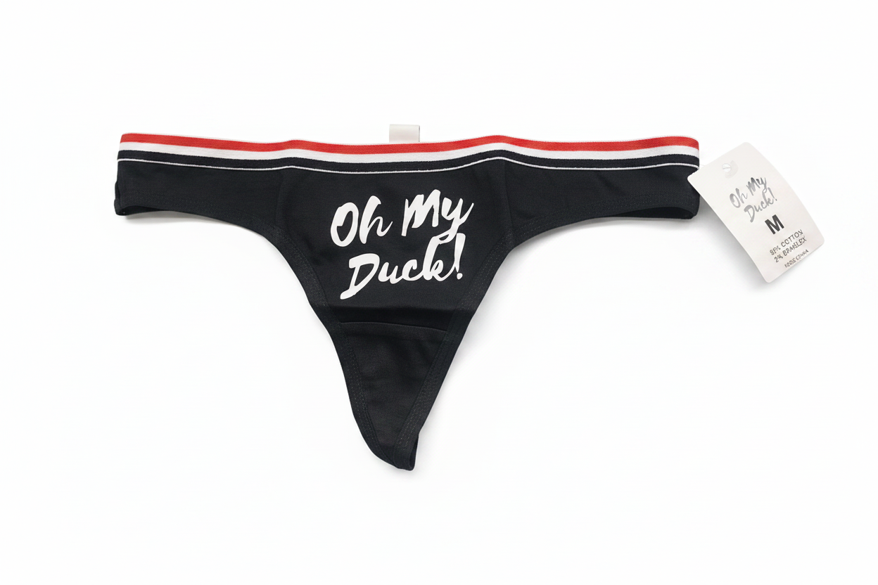 String Oh My Duck Noir