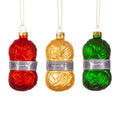 Boules de Noël Pelotes de laine 3-Pack