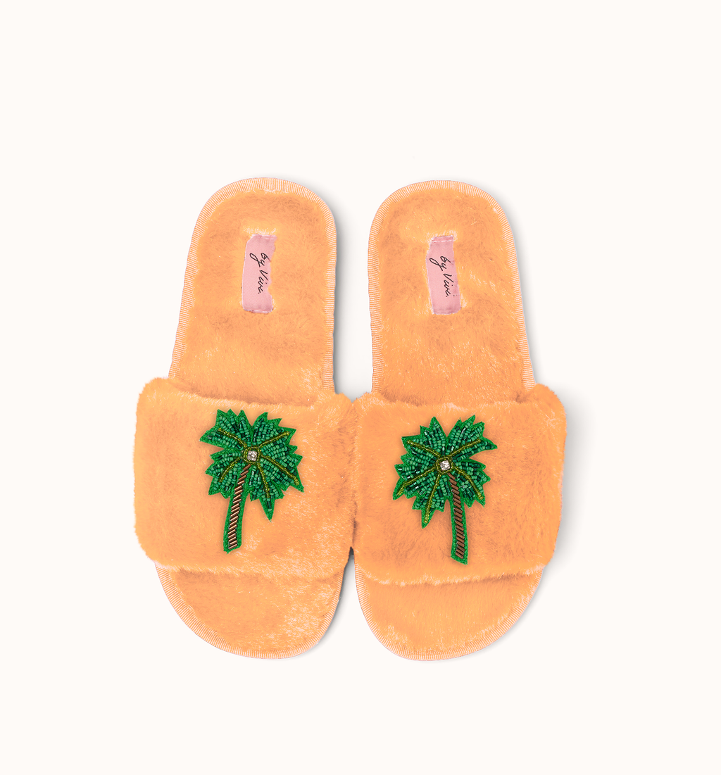 Paire de broches pour Chaussons - Palmier