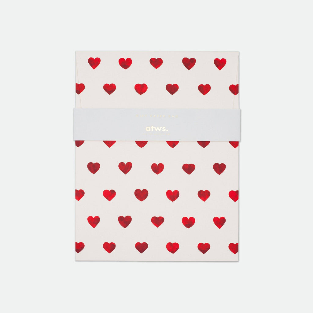 Cuori rossi - Sacchetto regalo