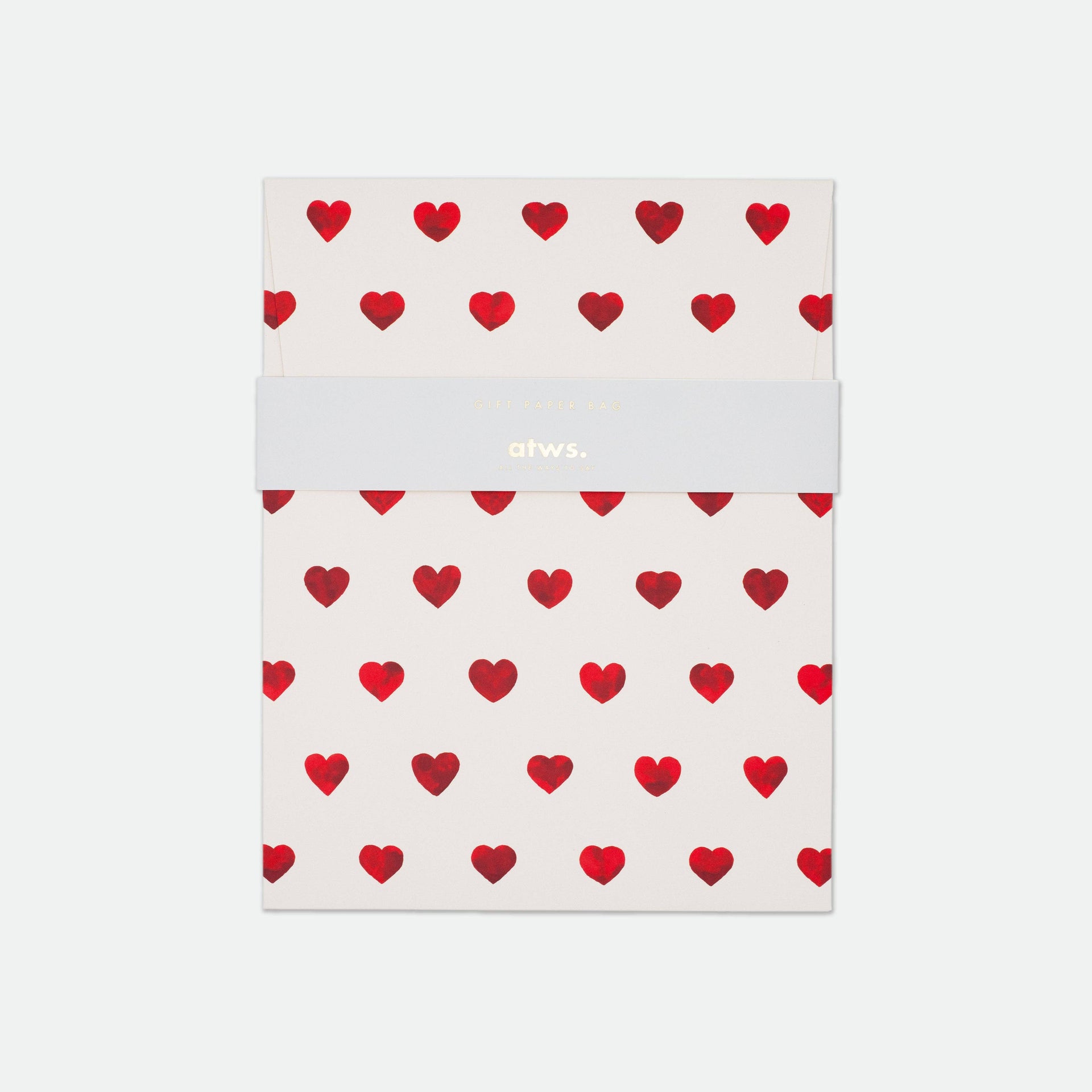 Cuori rossi - Sacchetto regalo