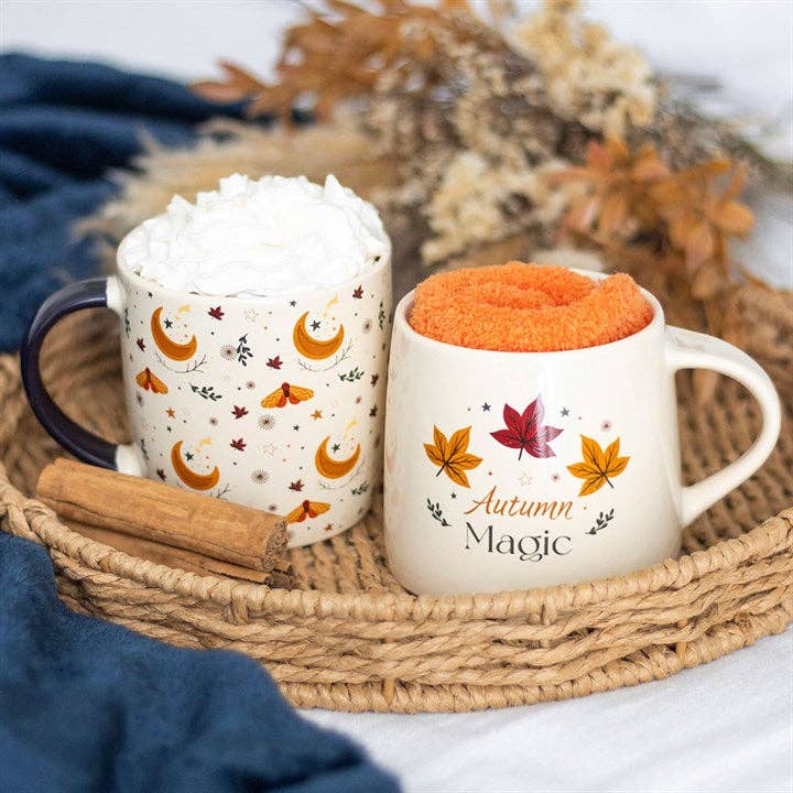 Tasse Lune de la récolte magique d'automne