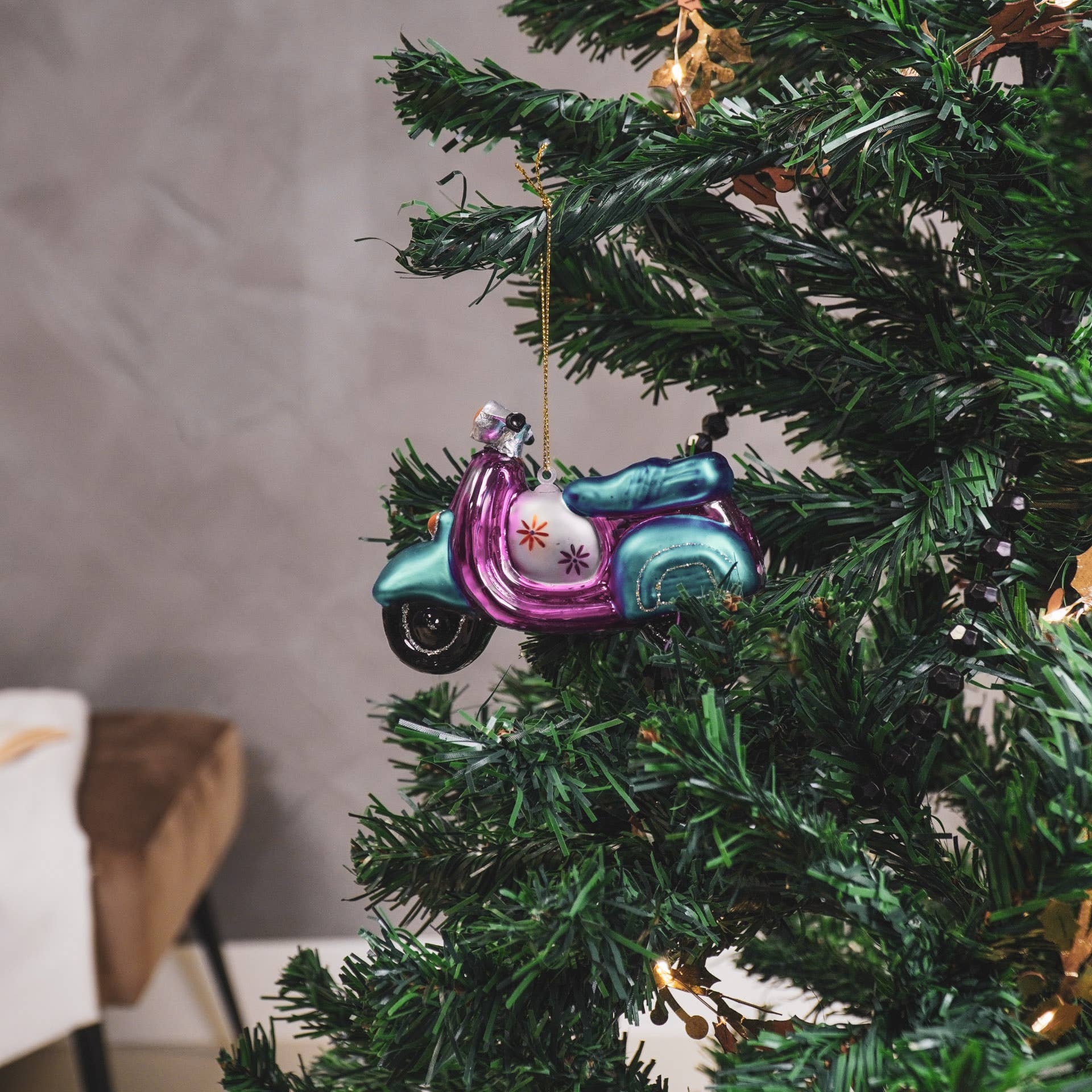 Boule de Noël Scooter